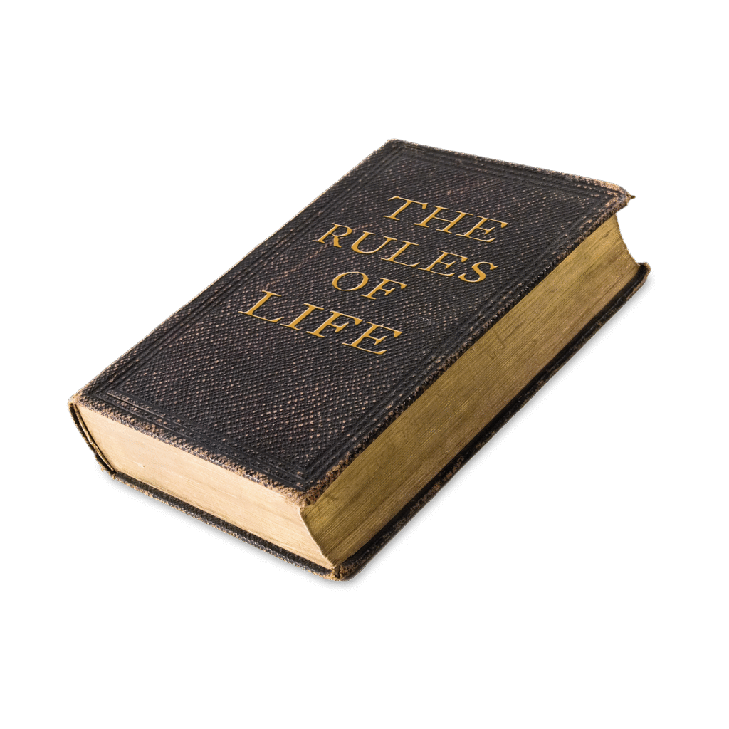 life, rules, book, rules of life, rule book, the rules of life, tome, rules, rules, rules, rules, rules, rule book